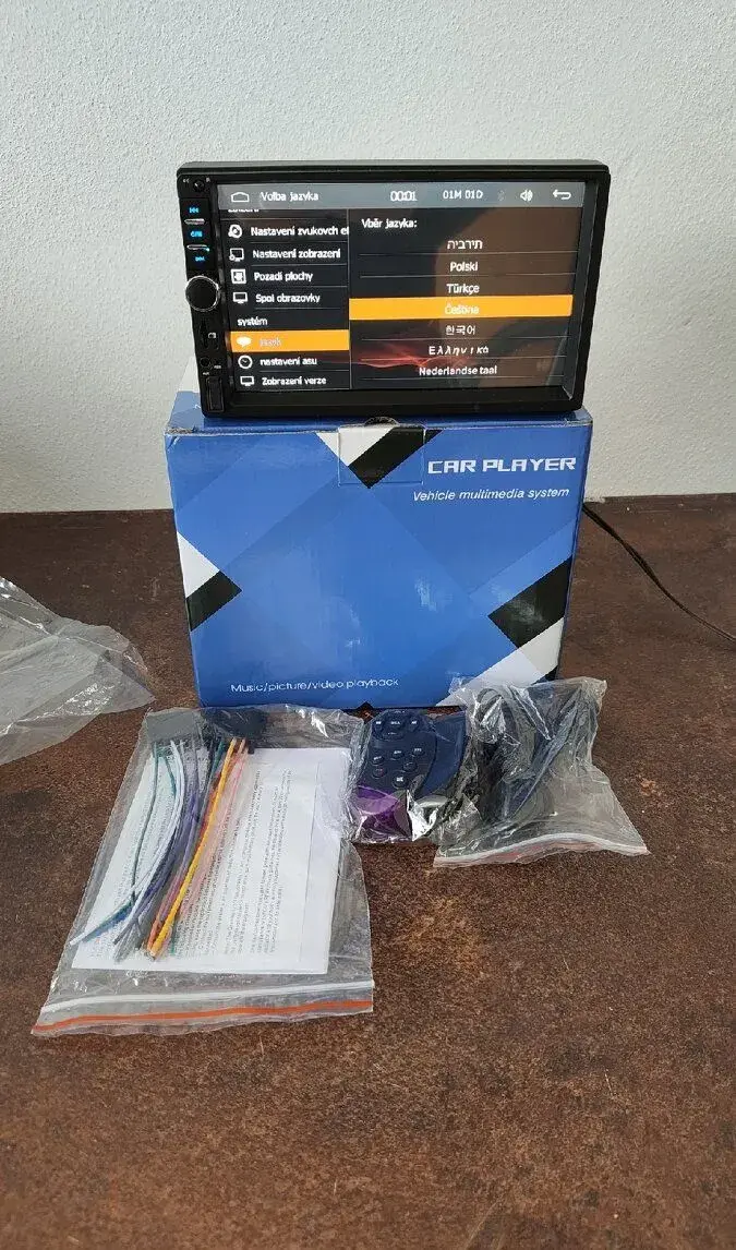 2din autorádio carplay android auto