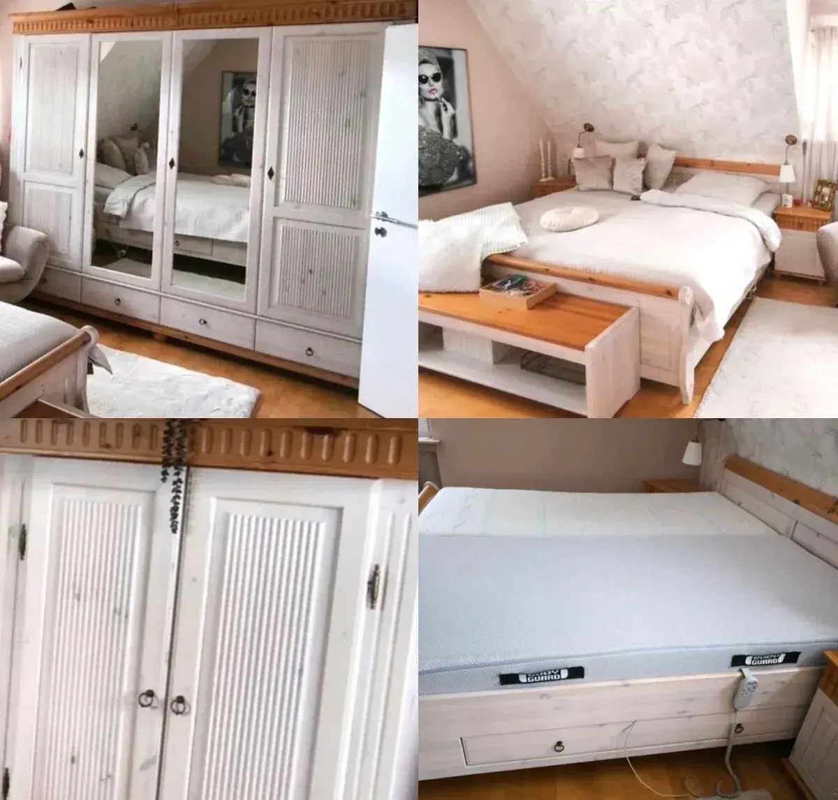 Celodřevená ložnice Helsinki