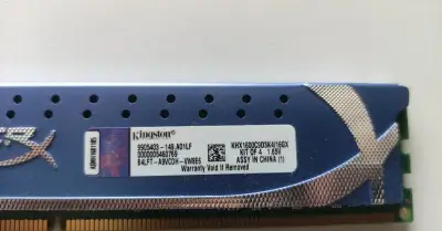 DDR3 Kingston HyperX Genesis 16 GB (4x4GB kit)