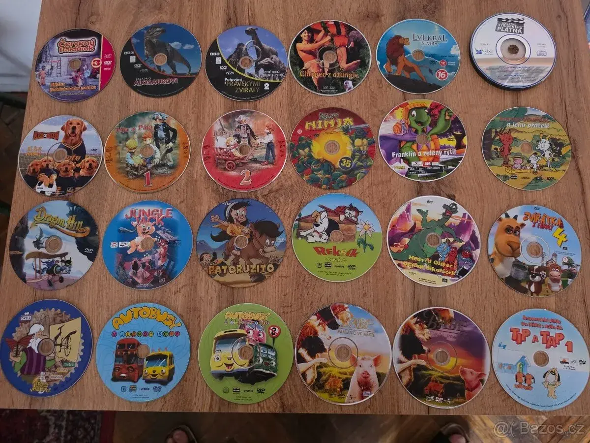 DVD 23x pohádky + 5x Melodie ze stříbrného plátna