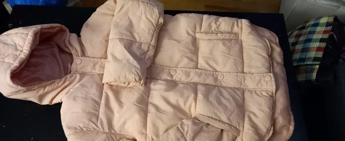 Dívčí zimní bunda vel. 140