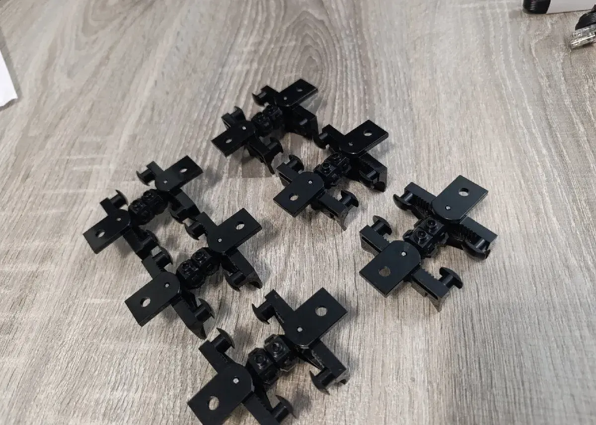 Lego vlak díly - nárazník s magnetem 2x