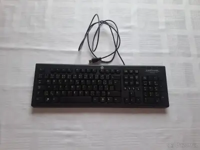 HP USB drátová klávesnice