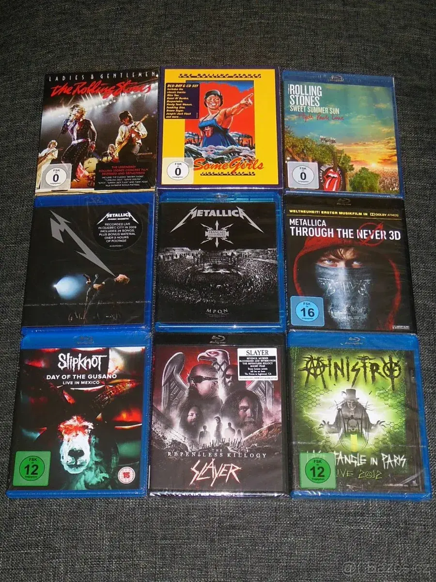 Blu-ray: METAL / HARD 'N HEAVY / ROCK