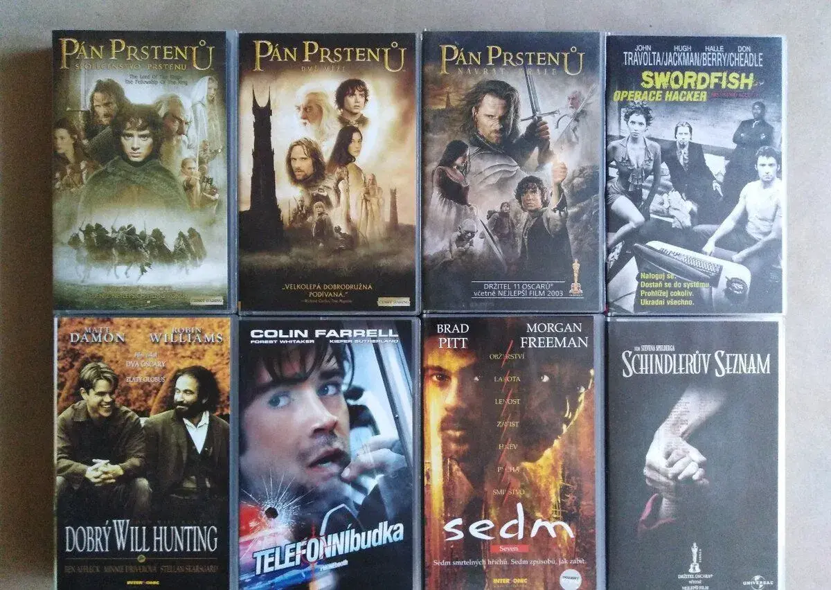 VHS KAZETY originál
