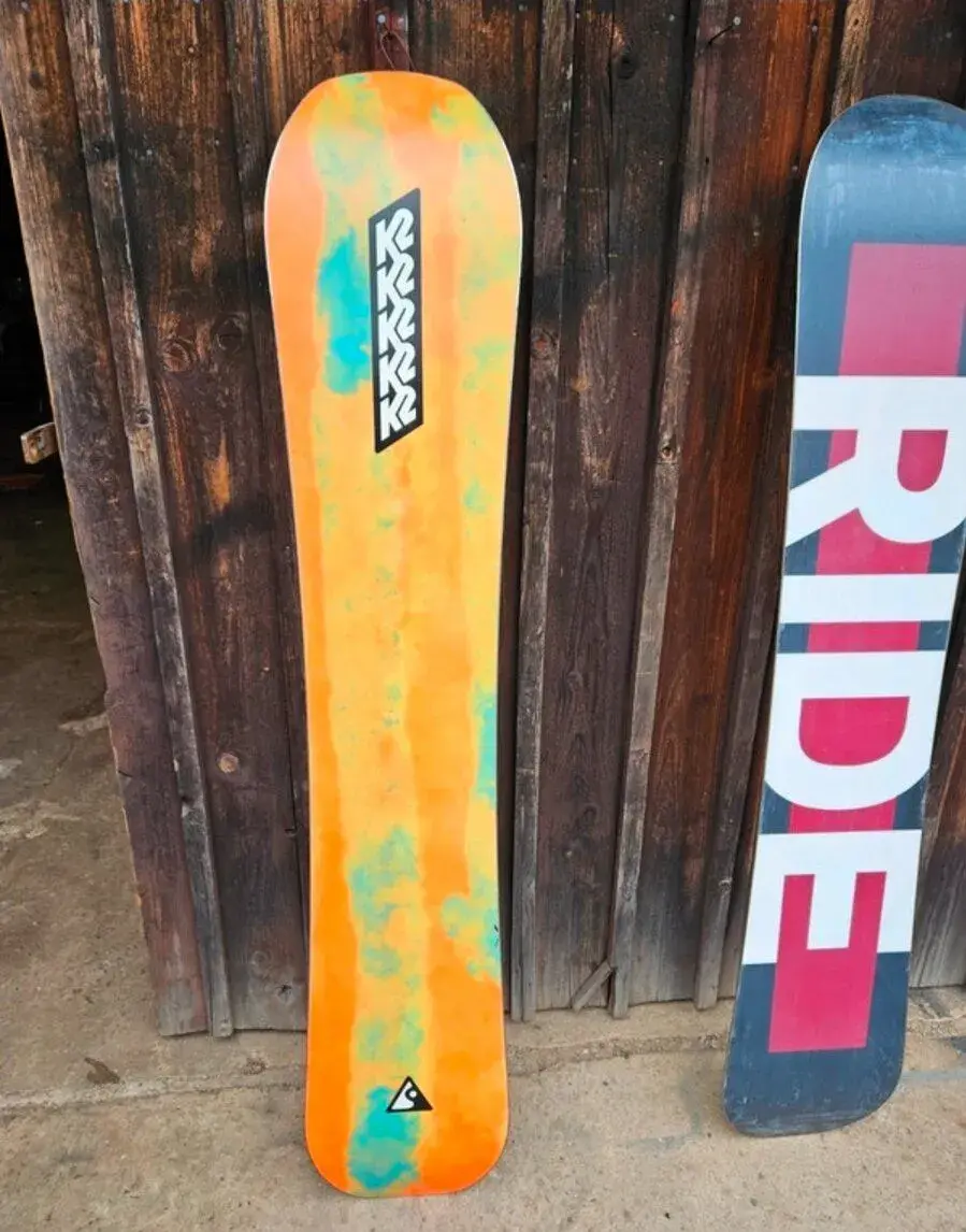Snowboardy Ride 161, K2 162