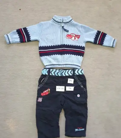 Komplet blesk mcqueen vel 74