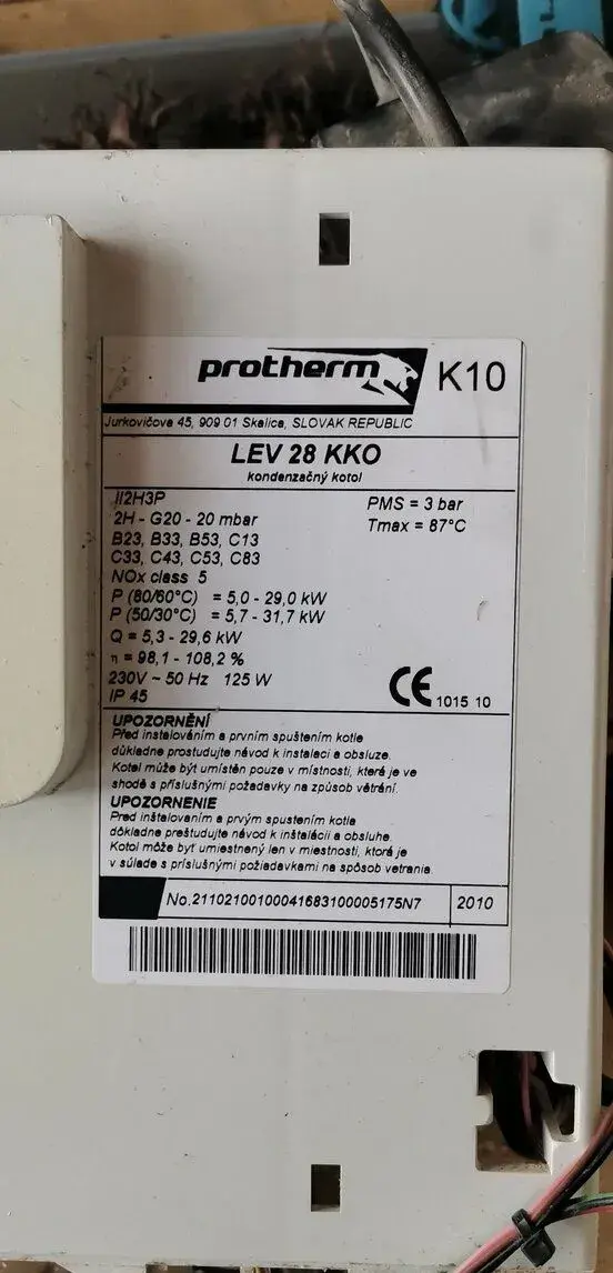 Náhradní díly z kotle LEV 28KKO