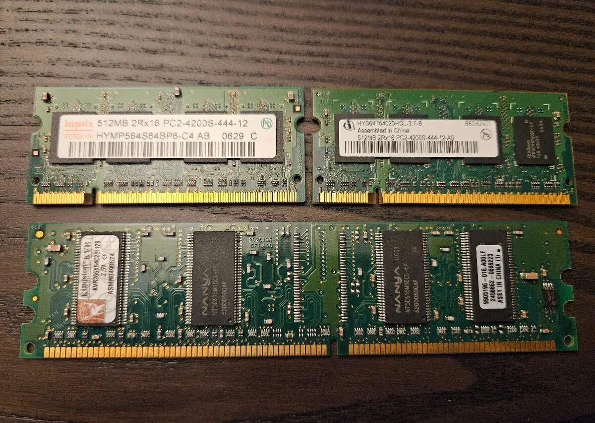 DDR 256 a 512 RAM
