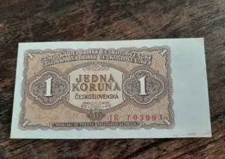 1 koruna 1953