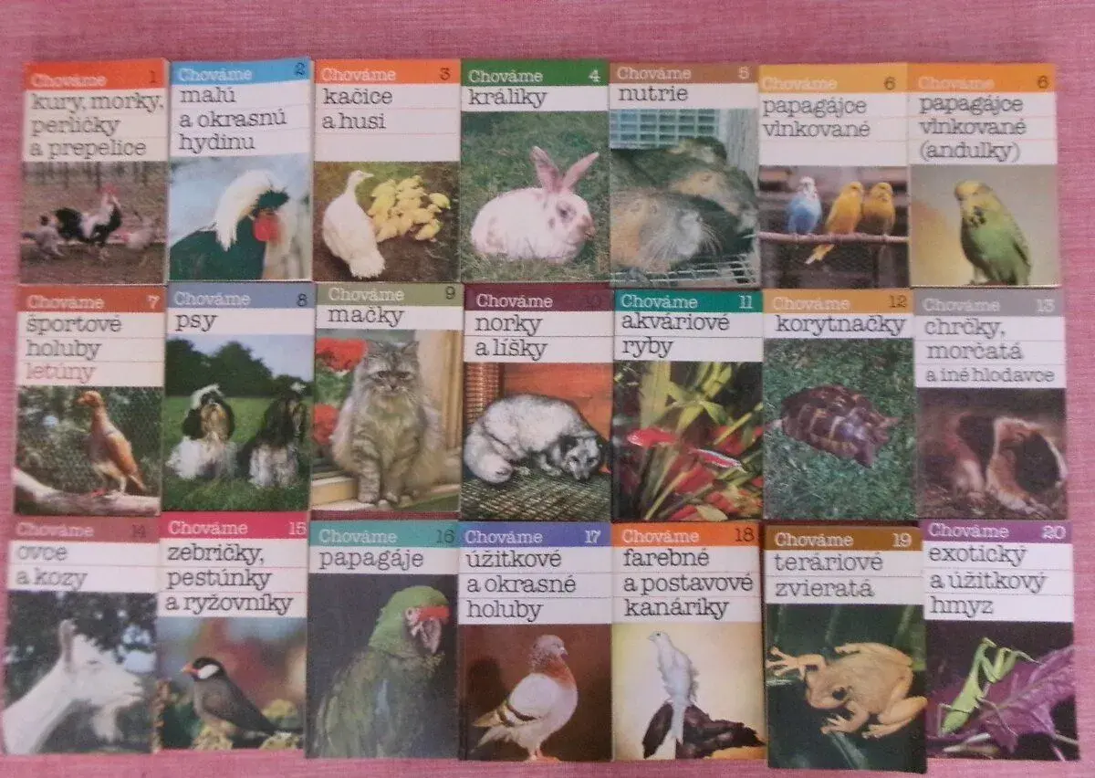Chováme pre krásu, úžitok a potešenie - komplet.