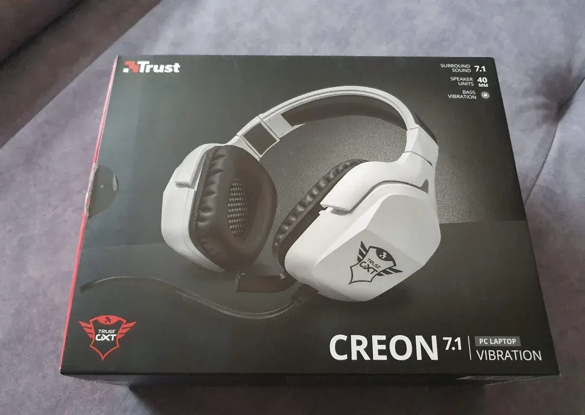 Trust 7.1 Creon GXT 354 Headset - Herní drátová sluchátka