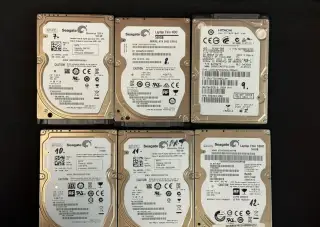 2,5“ SATA harddisky do notebooku