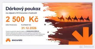 Dárkový poukaz Excursia