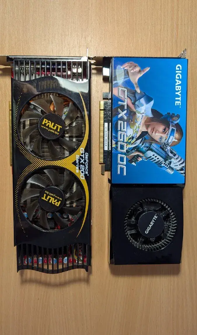 Grafické karty Nvidia GTX 260