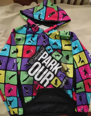 Tary parkour mikina a kraťasy