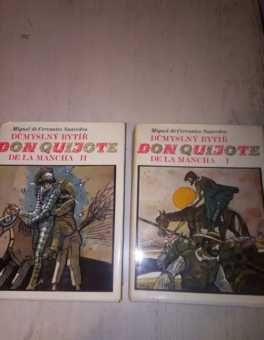 Kniha Důmyslný rytíř Don Quijote de la Mancha