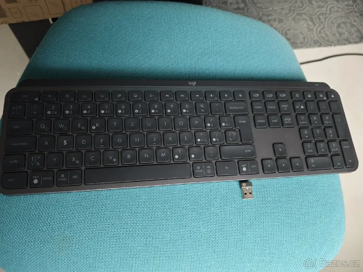Klávesnice Logitech MX Keys S Graphite - CZ/SK