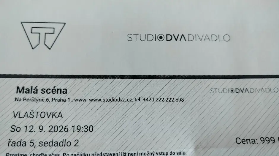 Studio Dva-Vlaštovka 12.9.2026