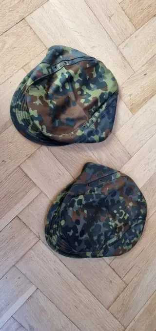 Originální německá čepice v maskovacím vzoru Flecktarn