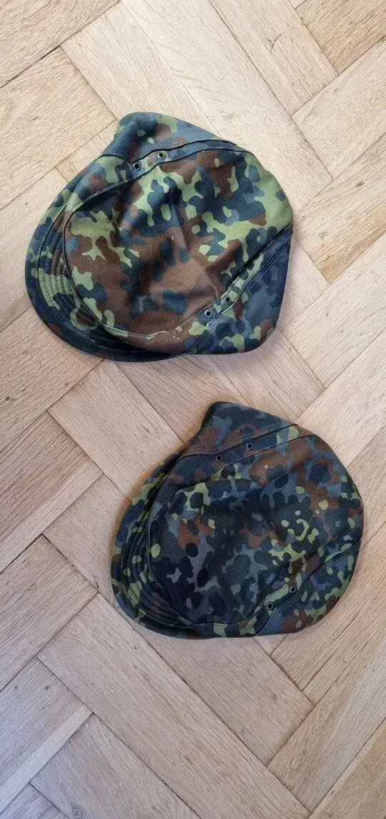 Originální německá čepice v maskovacím vzoru Flecktarn