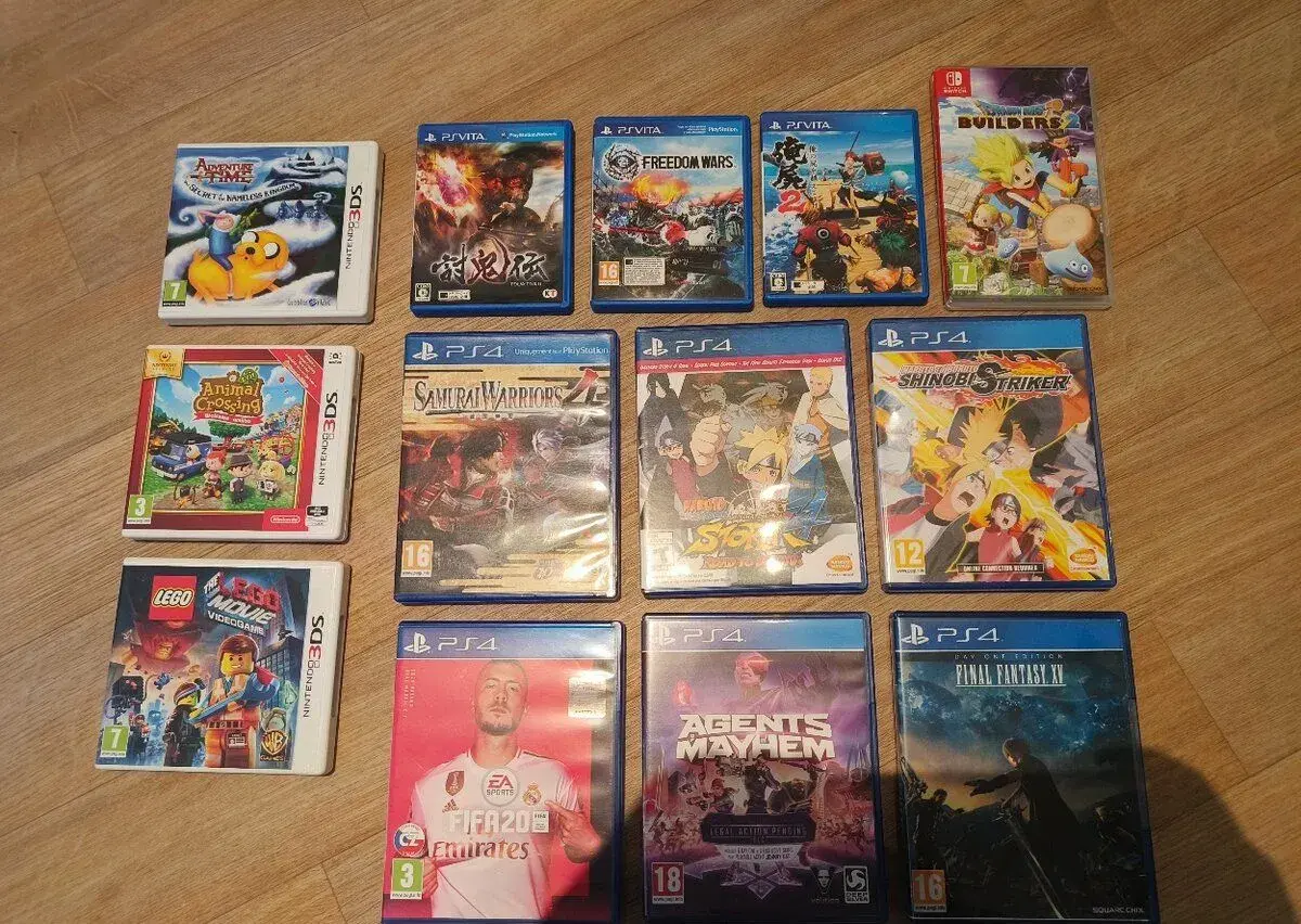 Hry na PS4, PS Vita, Nintendo 3DS a Nintendo Switch