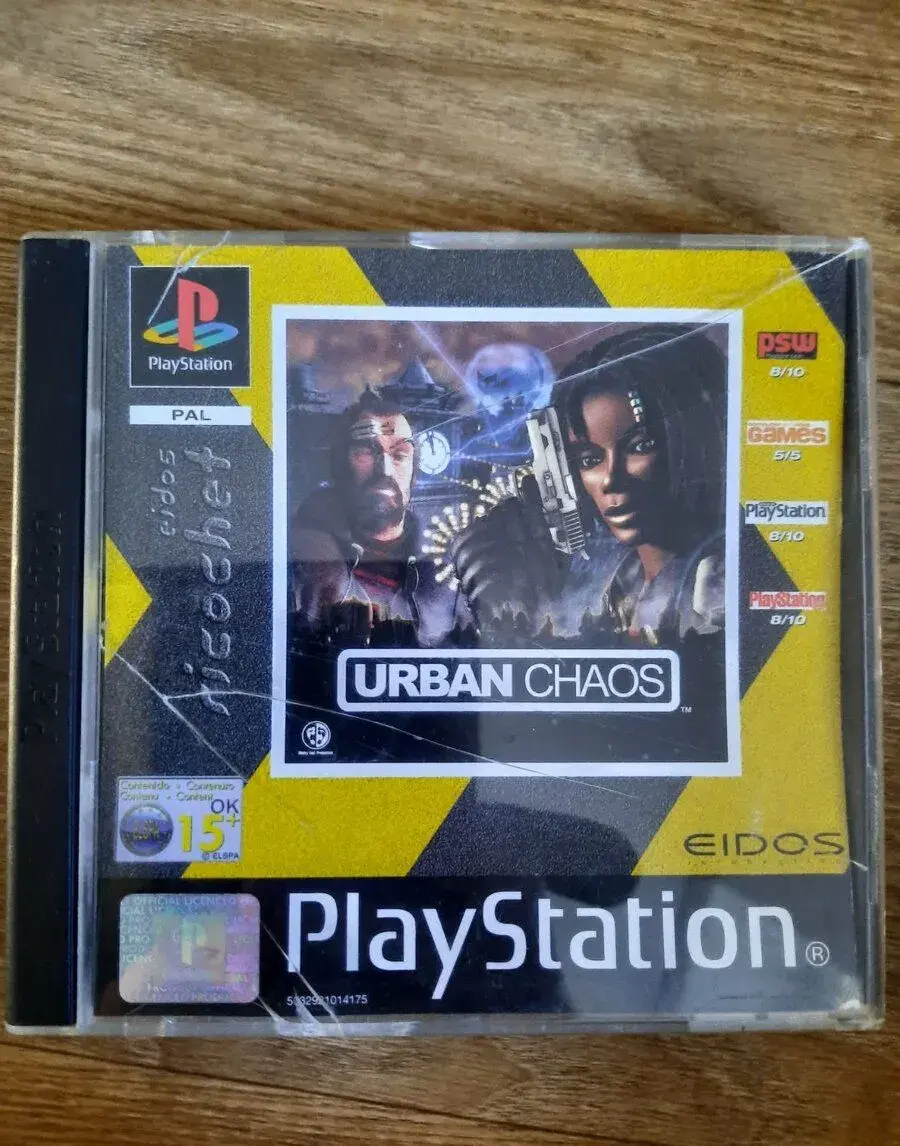 Urban Chaos ps1 PAL