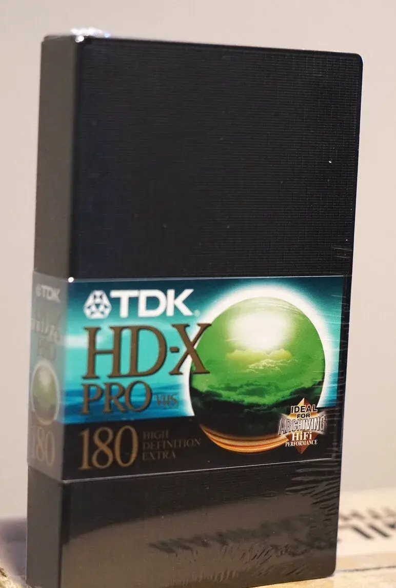 TDK HD-X PRO 180 - NEW profi VHS MASTER QUALITY