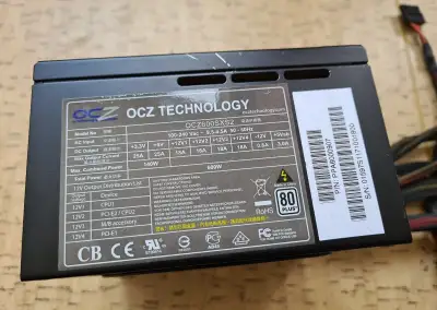 600w zdroj do pc, otestovaný hodinovou zátěží v OCCT