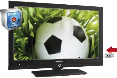 LED TV 19" Hyundai LLH 19806 MP4CR 48CM/+DVBT2