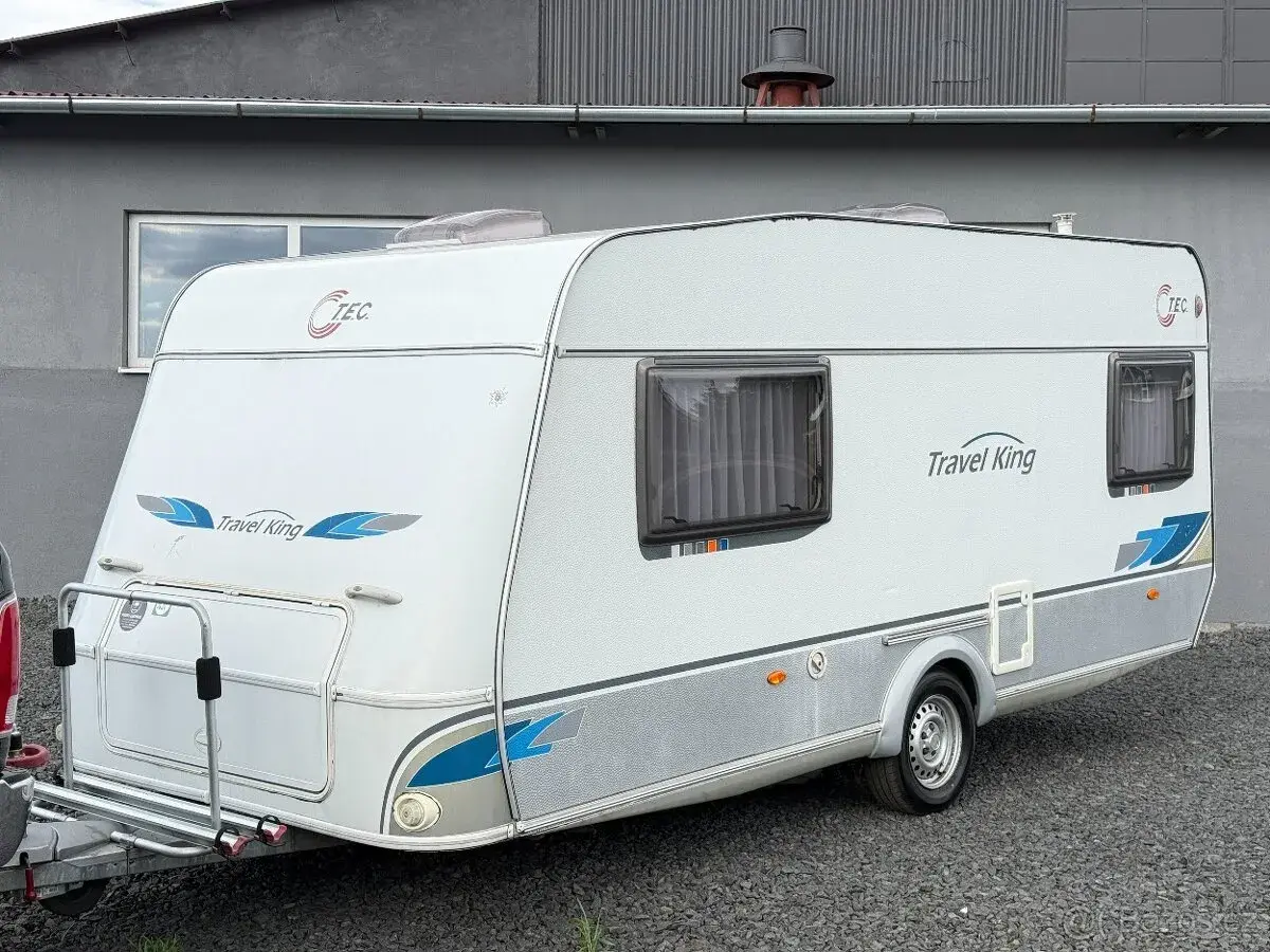 TEC Travel King TE 490K/PŘEDSTAN/4MÍSTA/1350KG/2007/DĚL.LŮŽK