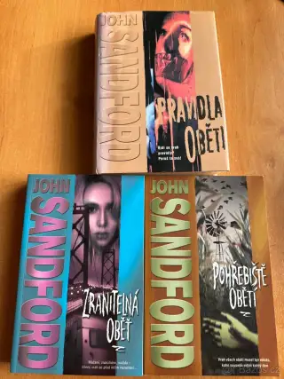 3x John Sandford - Pohřebiště obětí + Zranitelná oběť