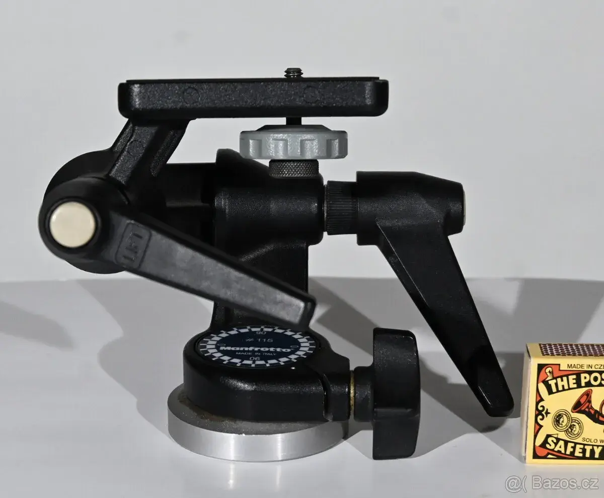 MANFROTTO 115. Profi hlava. ZDARMA přidám fotoaparát