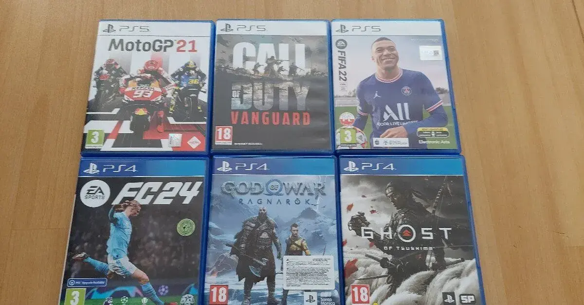 Hry na PS 5 a PS 4