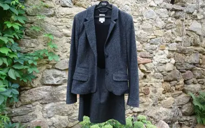Sukně H&M, sako s.Oliver