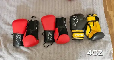 Boxerské rukavice 4 až 14 oz