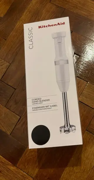 Tyčový mixér KitchenAid 5KHBV53EOB černý nový
