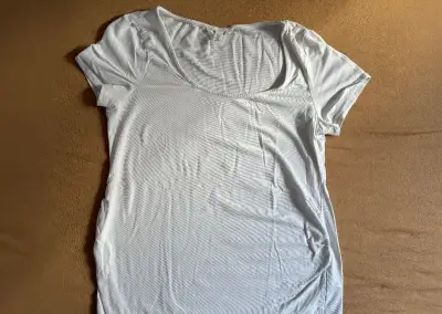 Těhotenské tričko bílé H&M