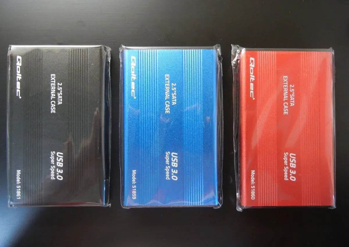 Hliníkové pouzdro na SSD / HDD 2.5'' SATA3 USB 3.0