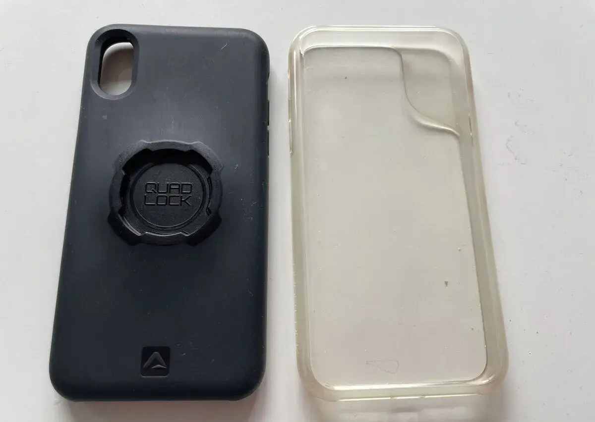 Quad Lock na iPhone XS