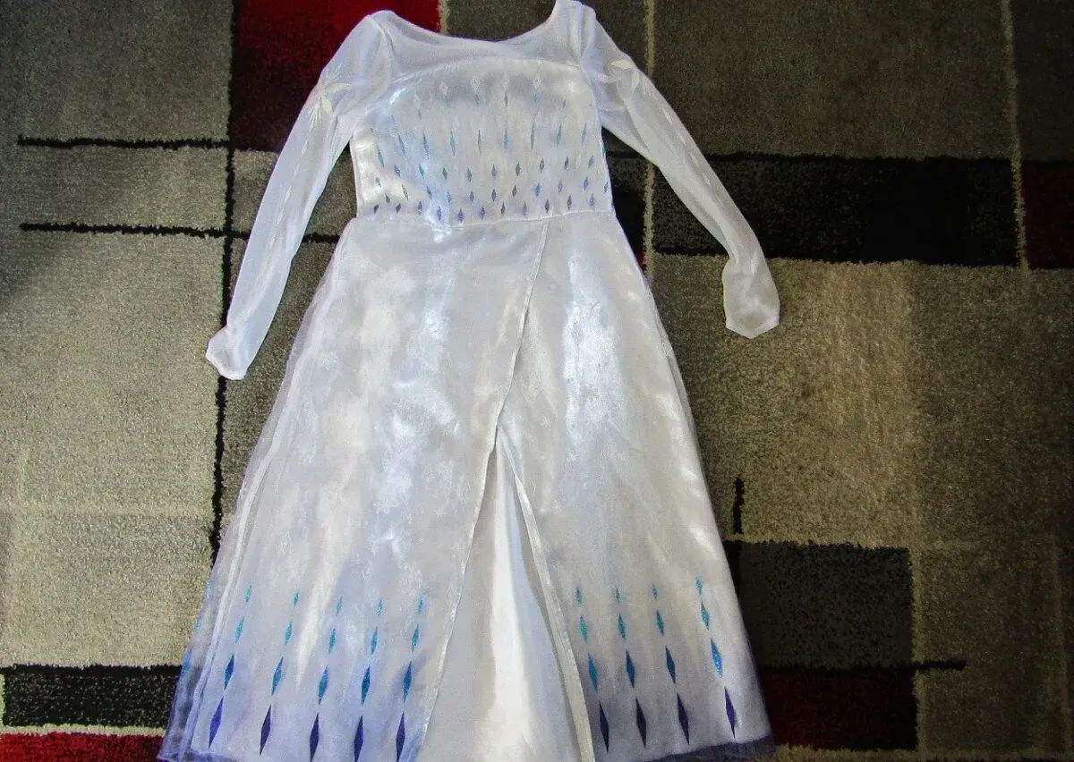 Šaty pro princeznu Frozen Elsa zn.Disney vel.128