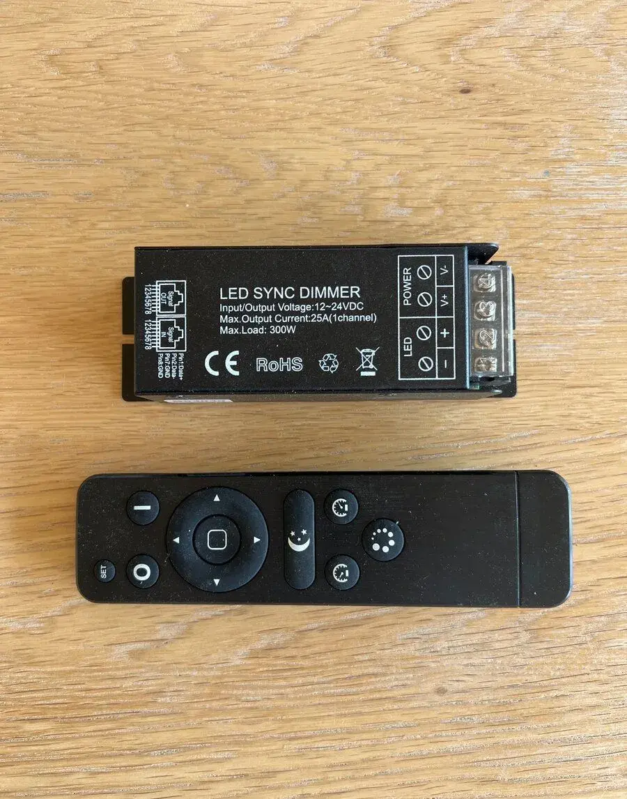 Led ovladač Luxury RF25a
