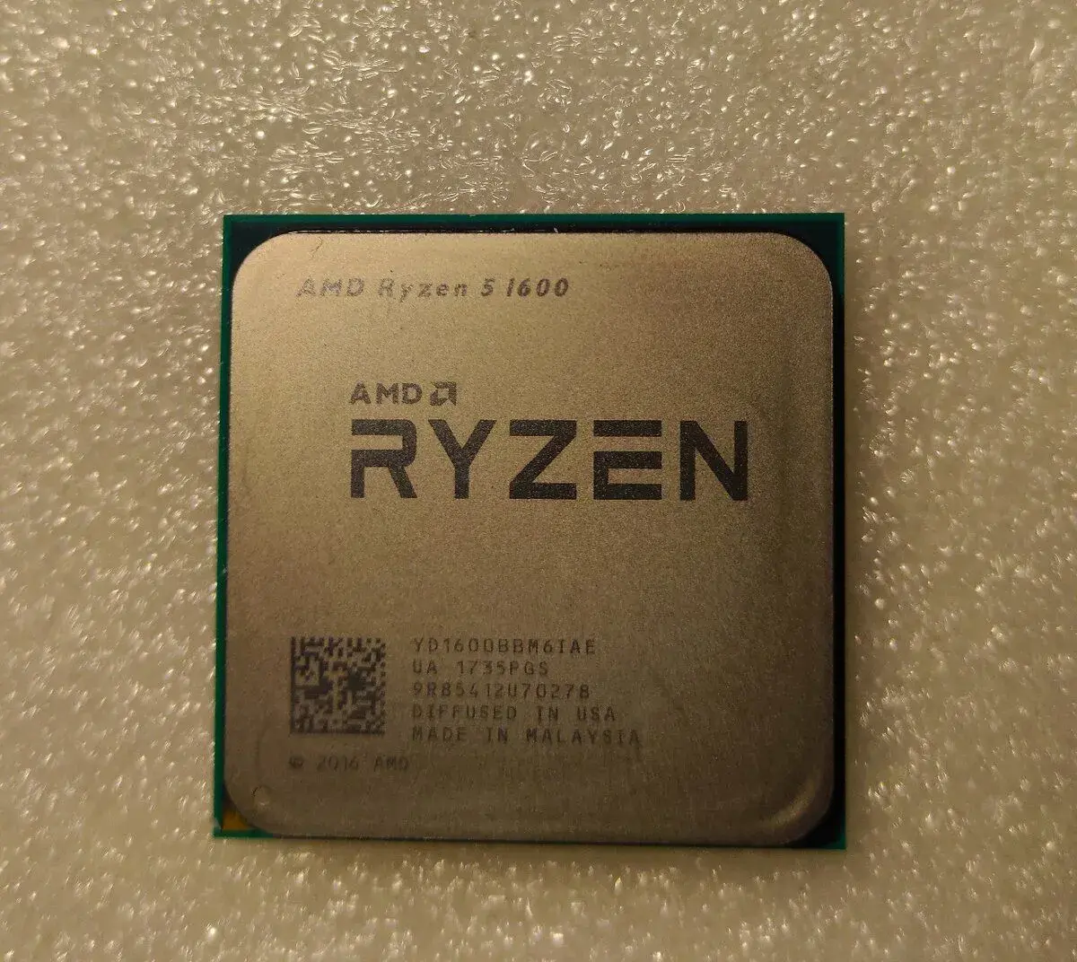 AMD Ryzen 5 1600 | 6 jader / 12 vláken | až 3,6 GHz | AM4