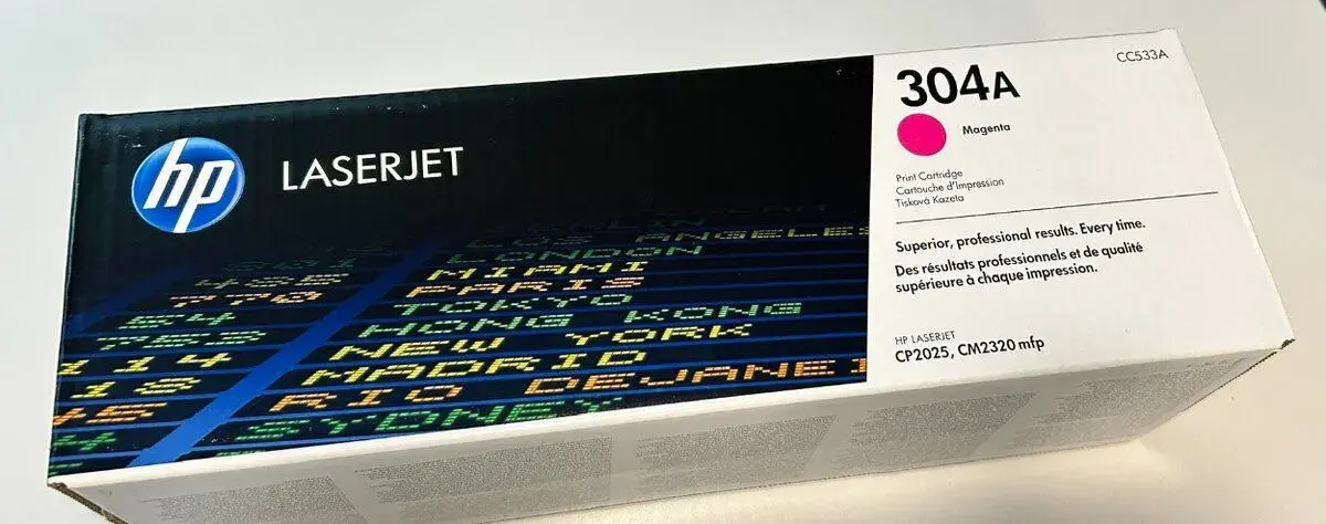 Originální toner HP CC533A, purpurový