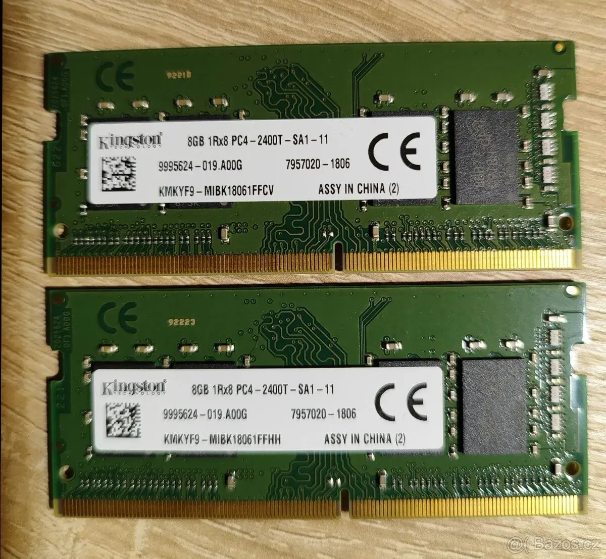 DDR4 SO-DIMM 16GB kit Kingston 1Rx8 PC4-2400T