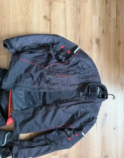 Airbagova bunda kalhoty a rukavice