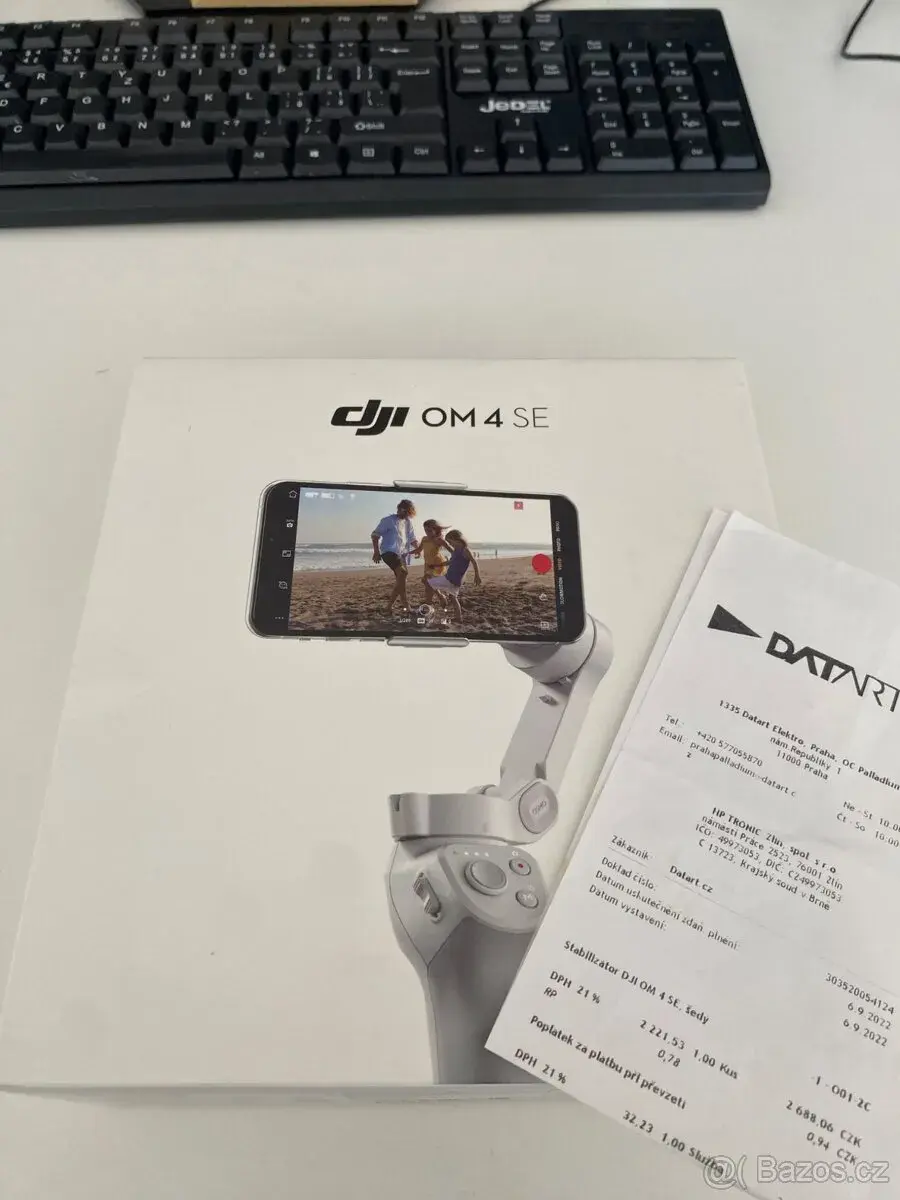 DJI OM 4 SE – stabilizátor pro mobil