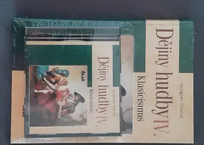 Dějiny hudby Klasicismus IV.,ve fólii vč. CD