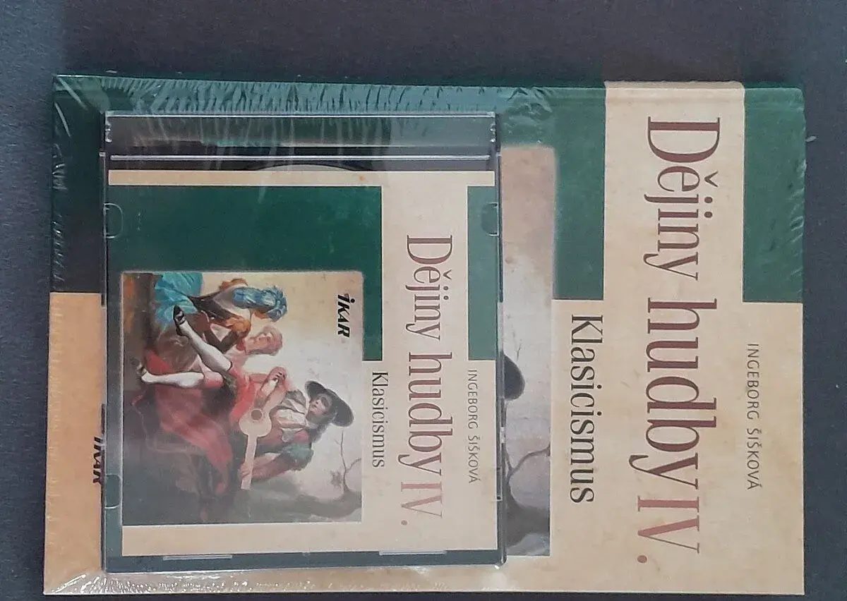 Dějiny hudby Klasicismus IV.,ve fólii vč. CD