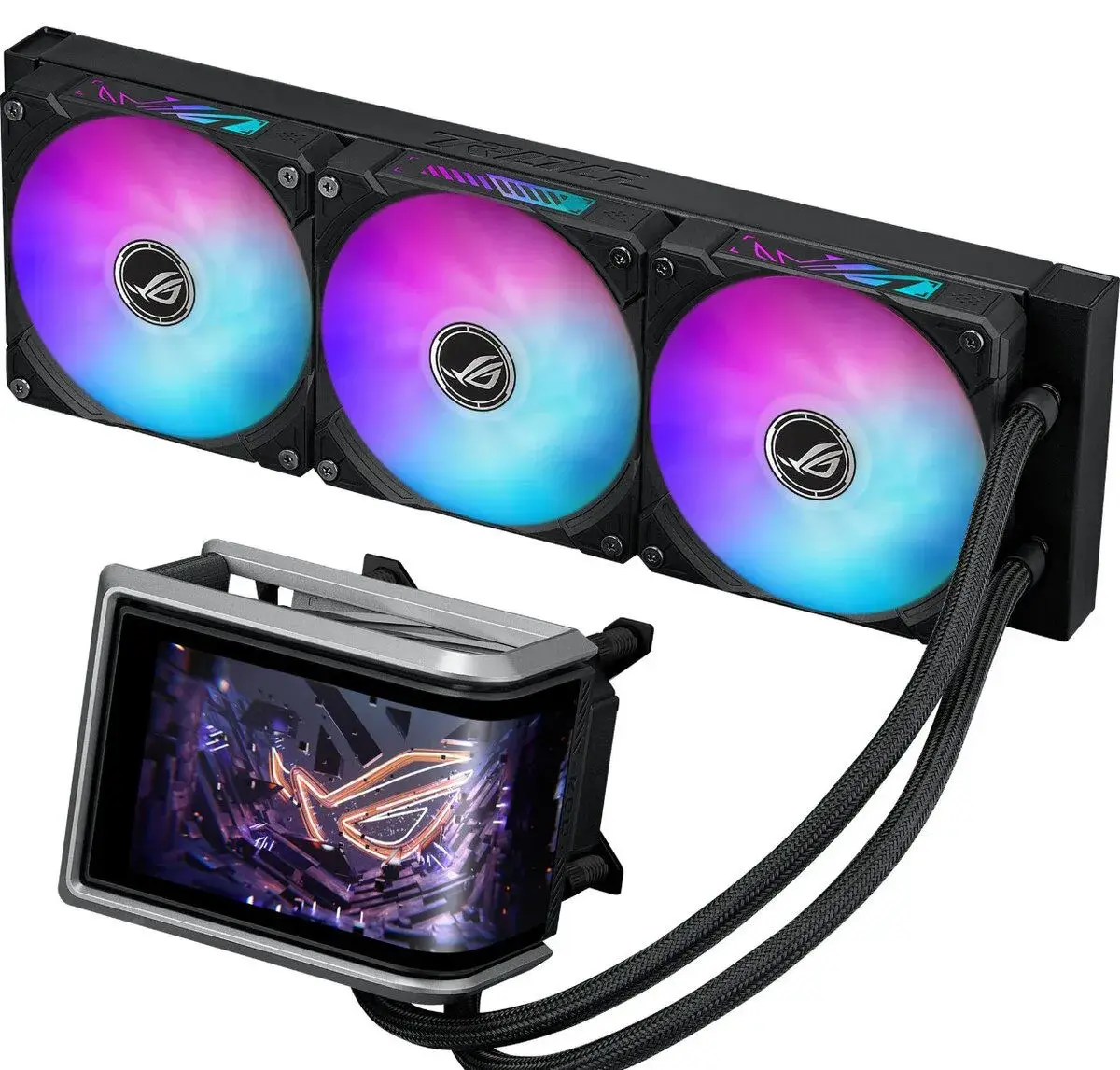 ASUS ROG Ryuo IV SLC 360 ARGB AiO bez AMD patice